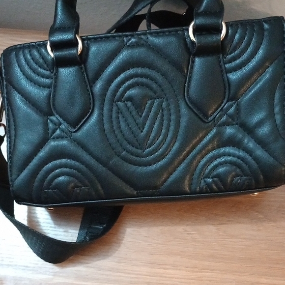 Valentino Black Mini Quilted Bag - Picture 6 of 6